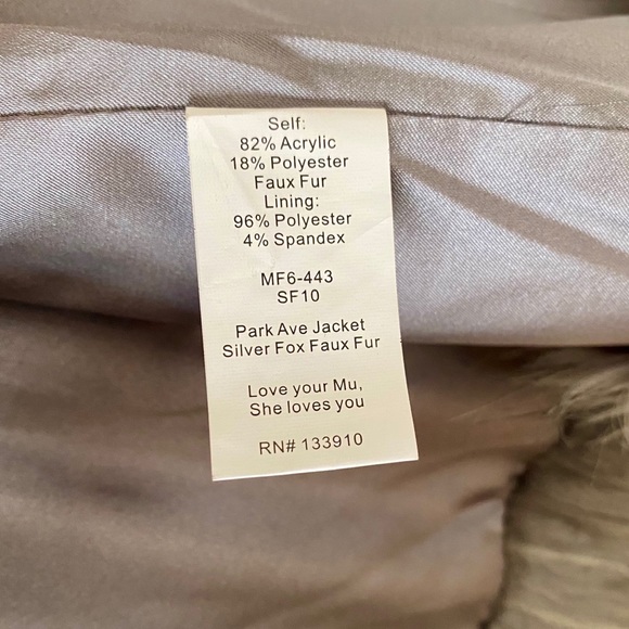 Show Me Your Mumu Faux Fur Jacket - Picture 5 of 5